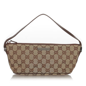 GG Canvas Boat Baguette Brown - Bag Religion