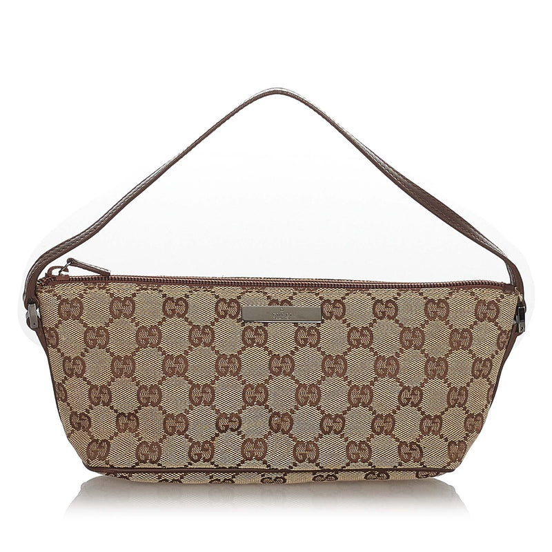 GG Canvas Boat Baguette Brown - Bag Religion
