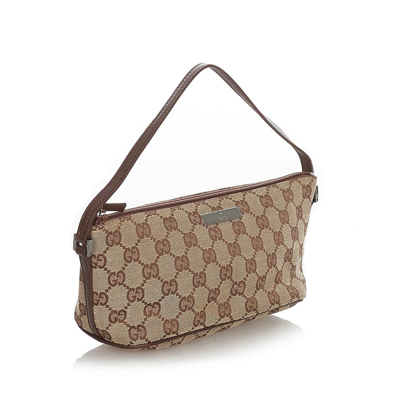 GG Canvas Boat Baguette Brown - Bag Religion