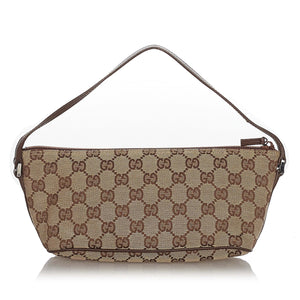 GG Canvas Boat Baguette Brown - Bag Religion