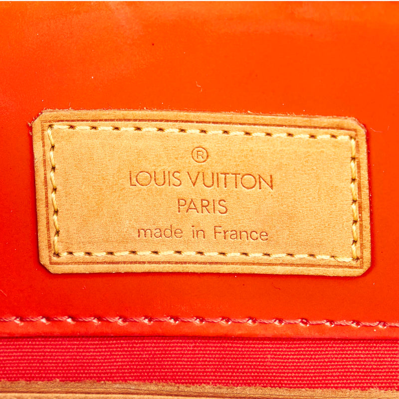 AUTHENTIC Louis Vuitton Wilshire Vernis Red Rayures PM PREOWNED (WBA27 –  Jj's Closet, LLC