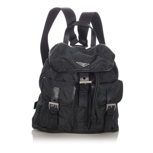 Tessuto Drawstring Backpack Black - Bag Religion