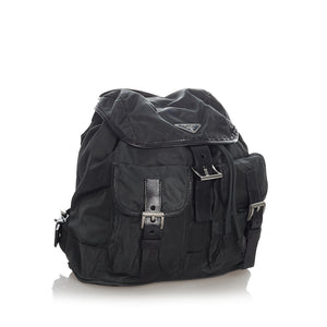 Tessuto Drawstring Backpack Black - Bag Religion