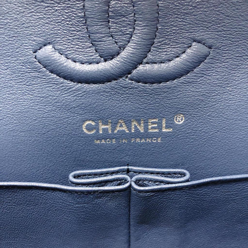 Chanel Mini Rectangle in Caviar Deep Blue Colour