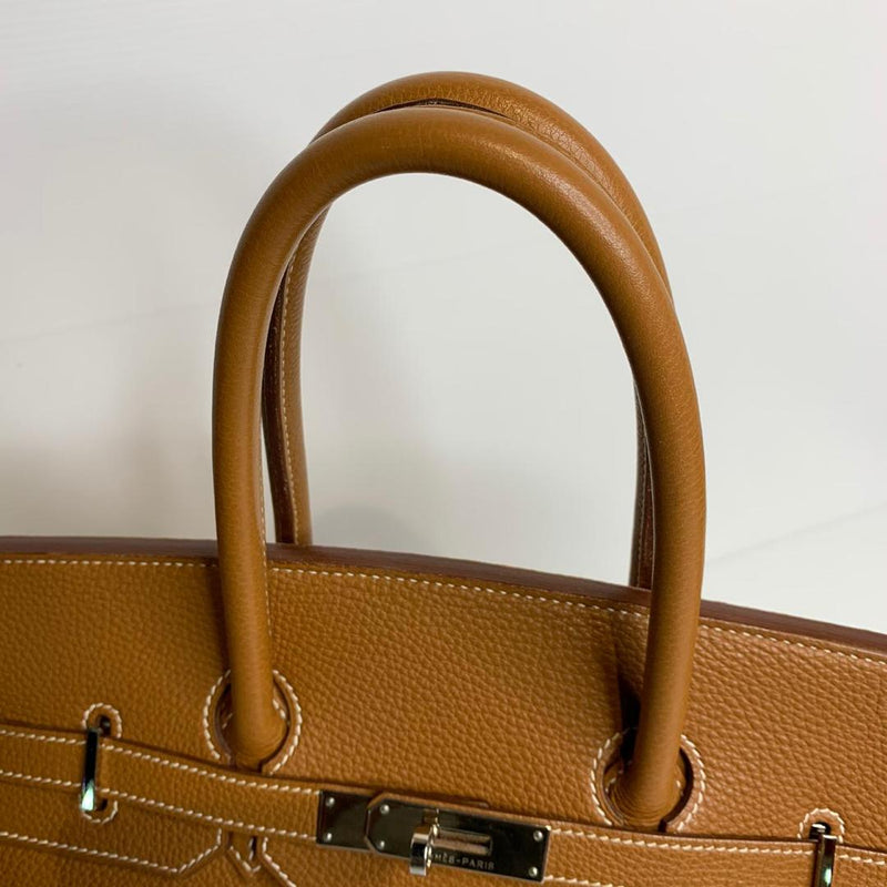 Birkin 35 Gold Togo Leather with PHW