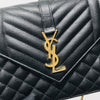 Medium Envelope in Mixed Matelasse Grain de Poudre Embossed Leather