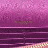 Classic Purple Monogram Small WOC in Matelasse Chevron Grained Leather GHW
