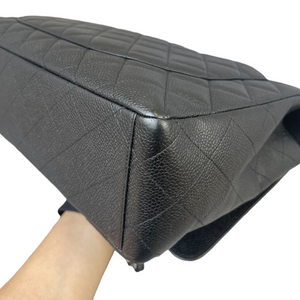Single Flap Maxi Caviar SHW