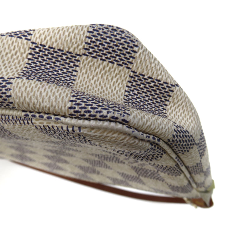 Pochette in Damier Azur