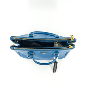 Saffiano Lux Galleria Double Zip Tote