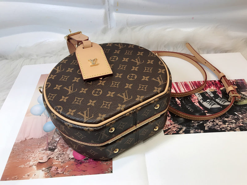 Petite Boîte Chapeau Monogram Canvas Crossbody Bag