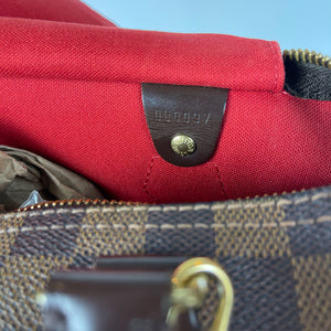 Damier Ebene Speedy 30 Canvas Bag with Strap