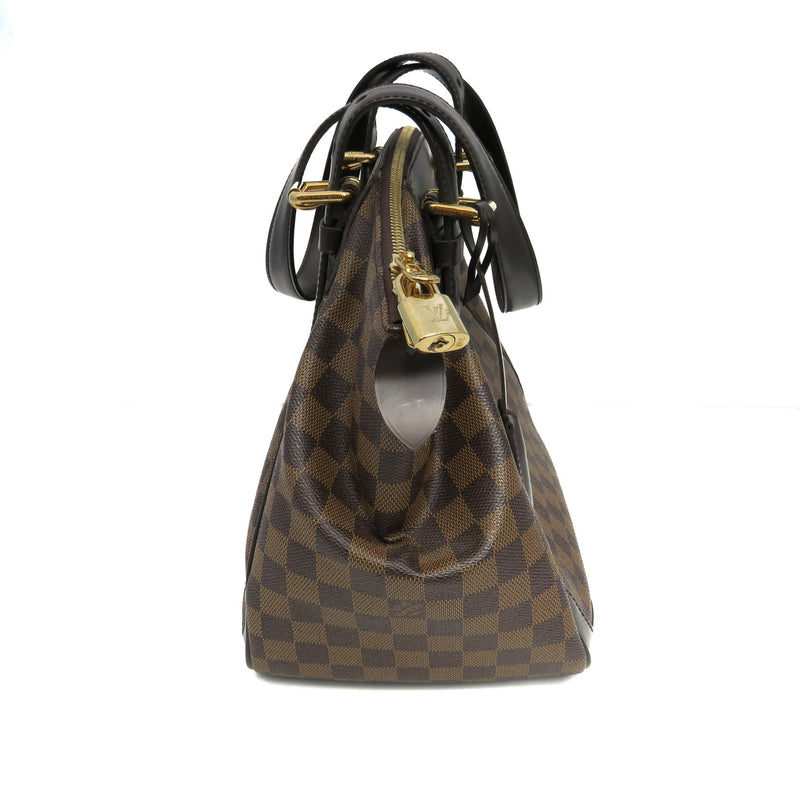 LOUIS VUITTON Verona MM Damier Ebene Shoulder Handbag