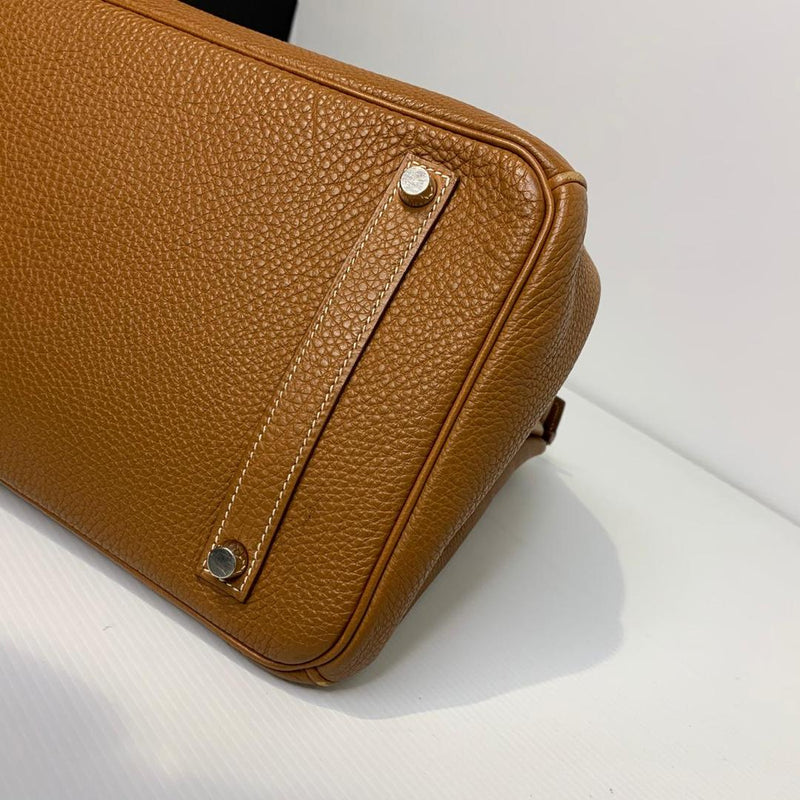 Birkin 35 Gold Togo Leather with PHW