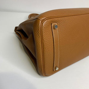 Birkin 35 Gold Togo Leather with PHW