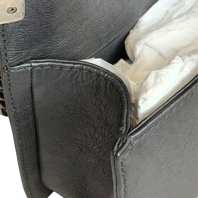 Limited Edition Paris Dallas Boy Medium Calfskin Black RHW