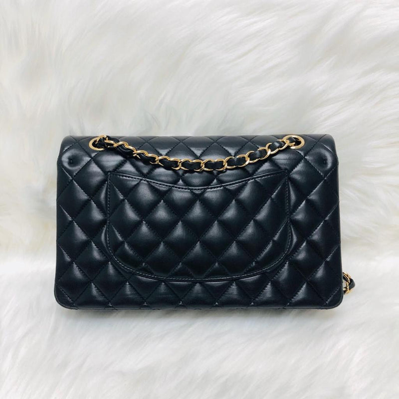 Classic Double Flap M/L Lambskin with GHW