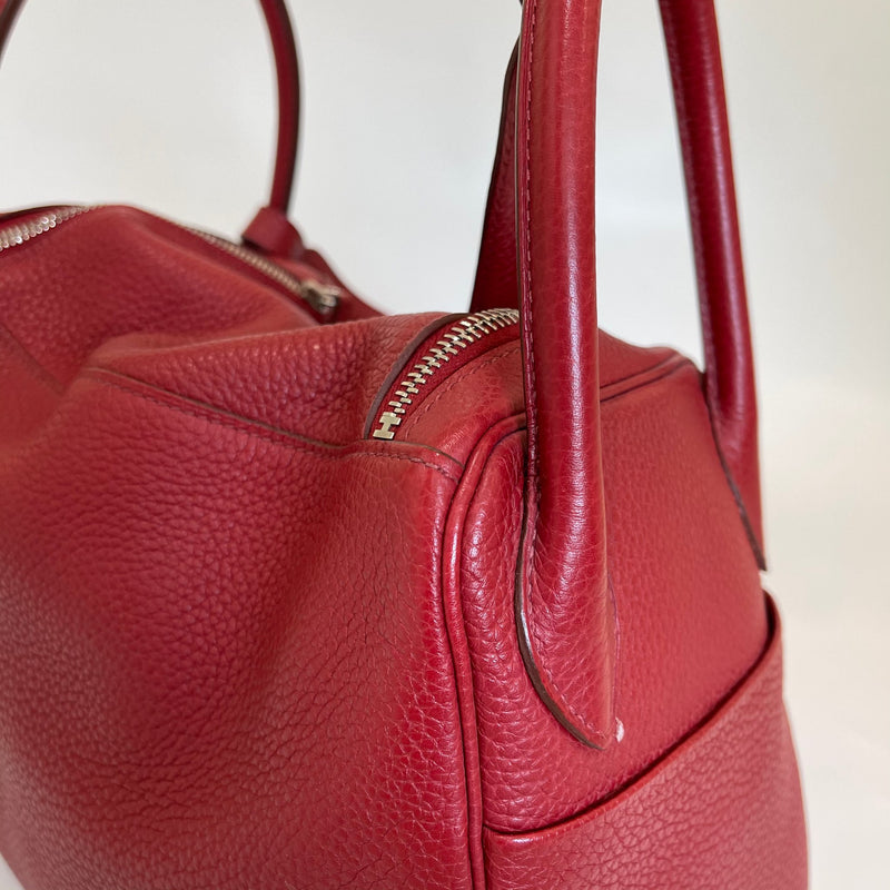 BNIB Hermes Rouge Grenat Lindy 30 Ghw