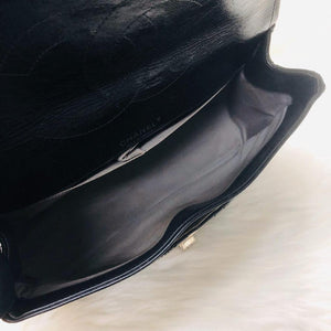 Reissue 227 Aged Calfskin Leather Black Silver Hardware