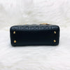 Cannage Lambskin Lucky Badges My Lady Dior Small Black