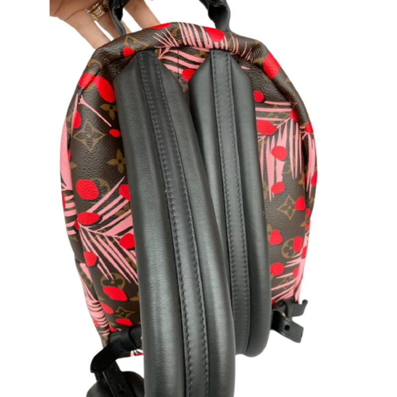 Louis Vuitton, Jungle Giant Monogram Palm Springs Backpack