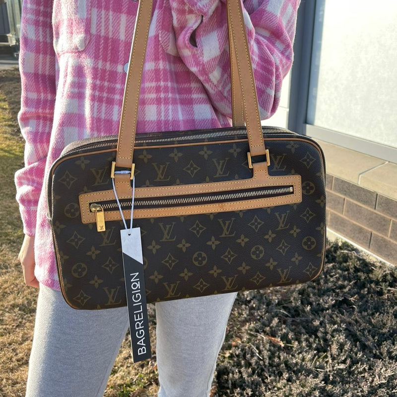 Louis Vuitton Louis Vuitton Cite MM Monogram Canvas Shoulder Bag