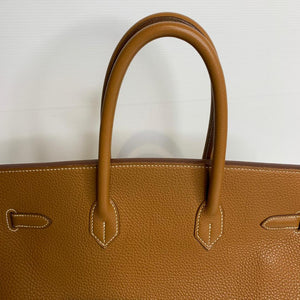 Birkin 35 Gold Togo Leather with PHW