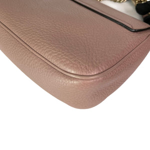 Soho Bag in Rose Beige Pebbled Calfskin