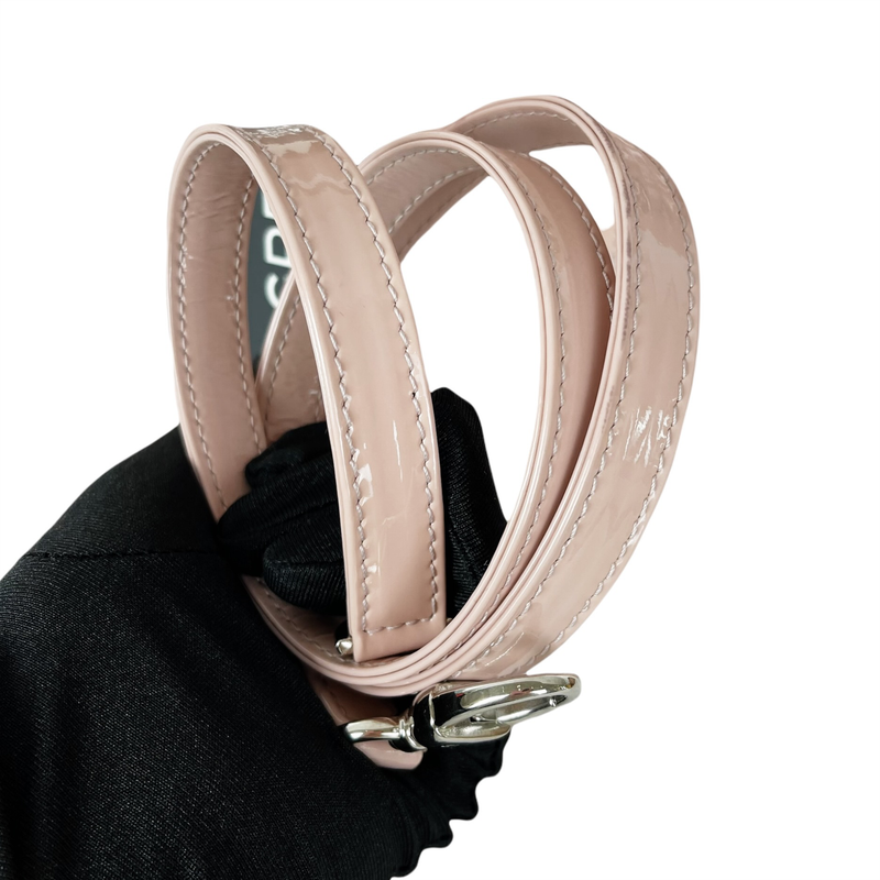 Lady Dior Large Patent Pink SHW