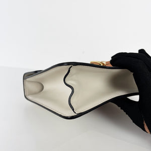 Sylvie Small Shoulder Bag in White GHW