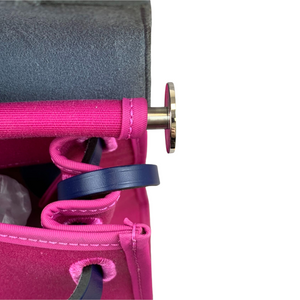 Herbag 31 Top Handle Magenta PHW