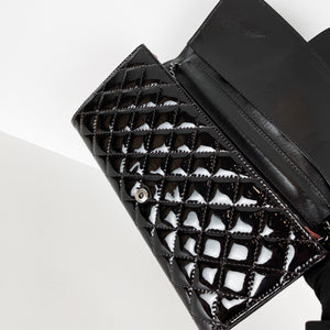 East/West WOC Patent Leather Black SHW