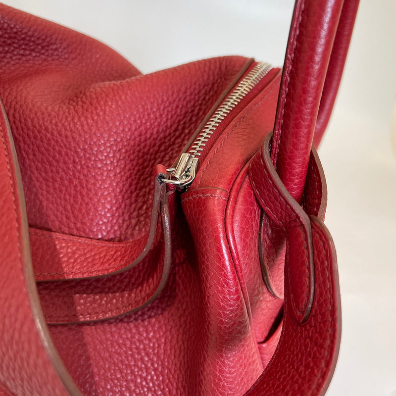 Hermes Lindy 30 in Rouge Garance