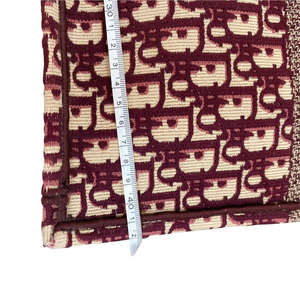Oblique Large Book Tote Burgundy