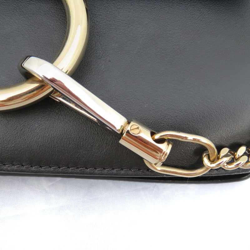 Small Faye Satchel in Black