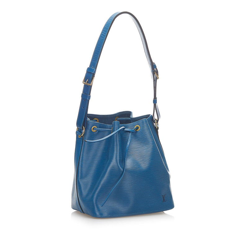 Louis Vuitton Noe PM Bucket Bag in Toledo Blue EPI Leather, France