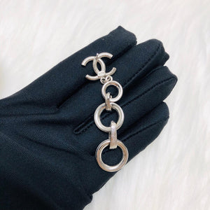 CC Dangle Earrings in Black 2020 SS