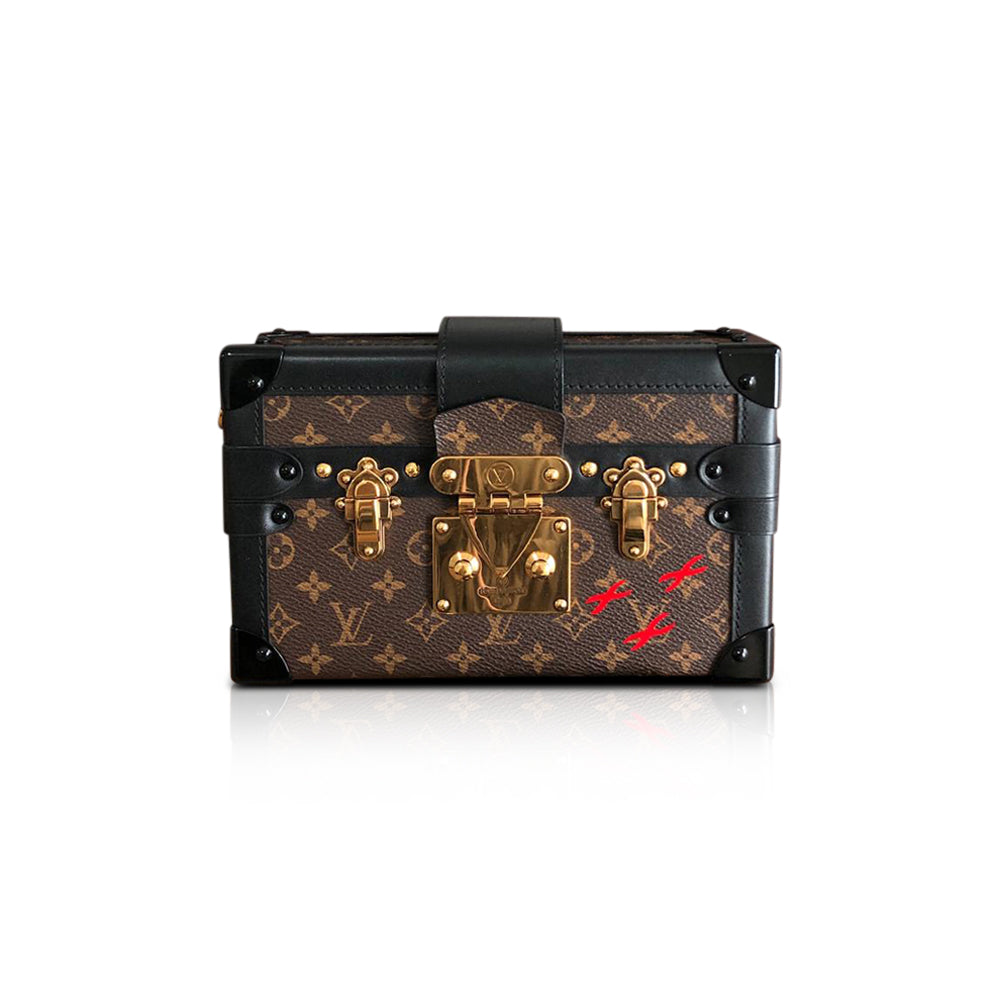 Petite Malle Monogram Leather Bag with Strap Bag Religion