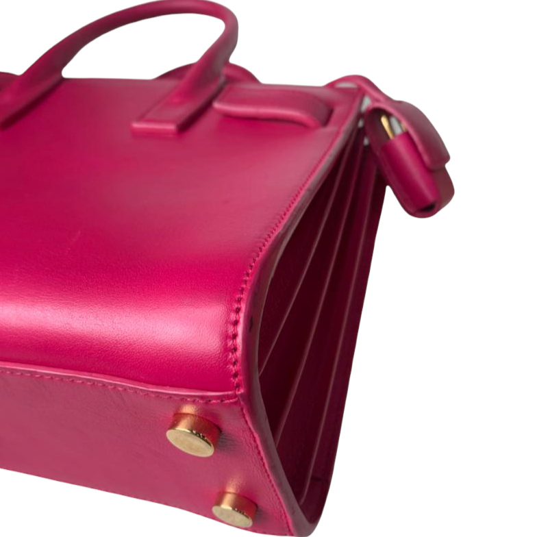 Classic Sac De Jour Nano Leather Hot Pink GHW