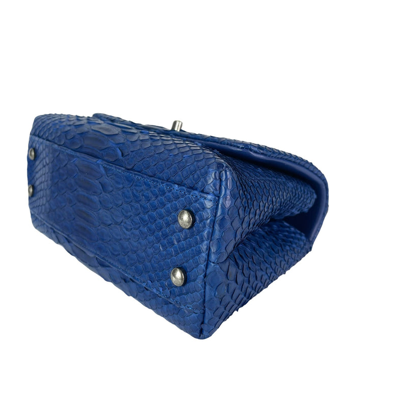 Python Coco Handle Flap Blue with RHW