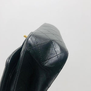 Classic Flap Black Medium Lambskin GHW