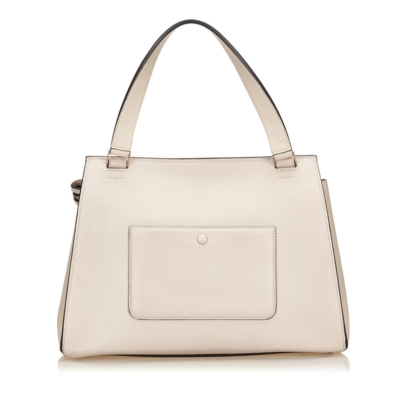 Leather Large Edge with Slip Pocket and a Stud Closure