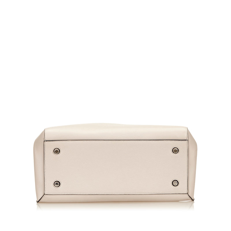 Leather Large Edge with Slip Pocket and a Stud Closure