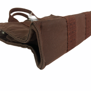 Canvas Herline PM Tote Bag Brown