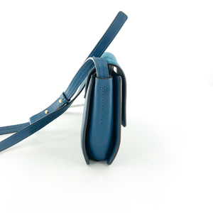 Small Faye Satchel in Blue