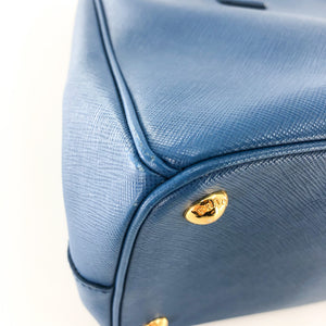Saffiano Lux Galleria Double Zip Tote