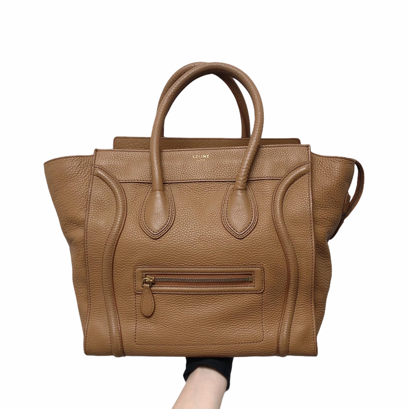 Mini Luggage In Camel