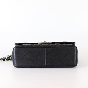 Jumbo Classic Flap Black Caviar Leather with SHW