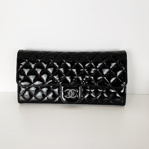 East/West WOC Patent Leather Black SHW