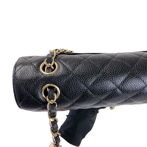 Classic Flap Caviar Medium Black GHW